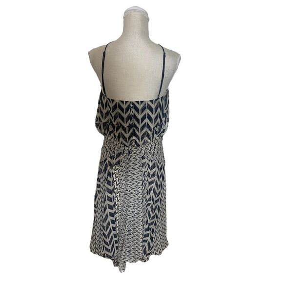 Max Azria Runway Collection 100% Silk Abstract Geometric Dress - Picture 2 of 15